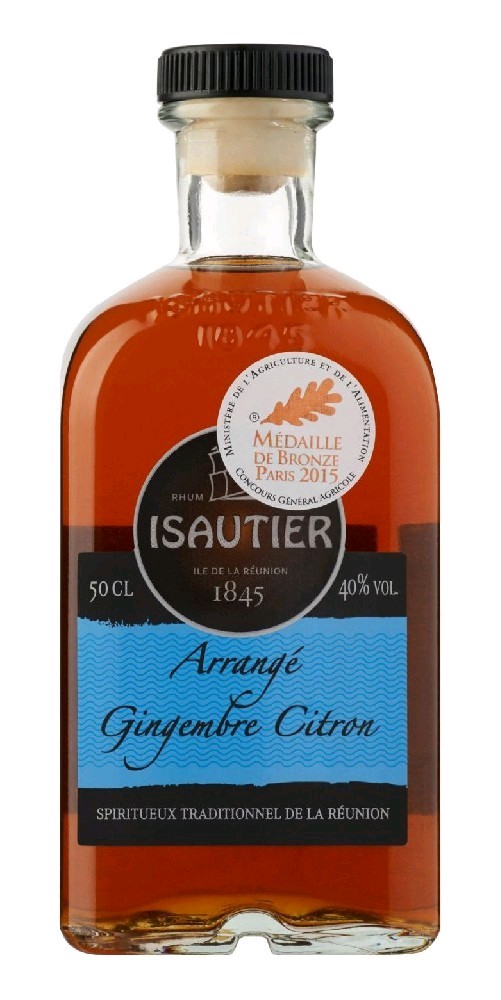 Rhum Gingembre Citron Isautier