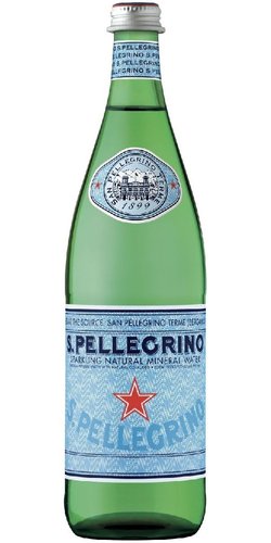 San Pellegrino perliv voda ve skle  0.5l