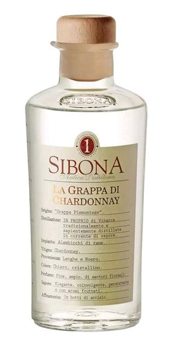 Sibona Grappa di Chardonnay  0.5l