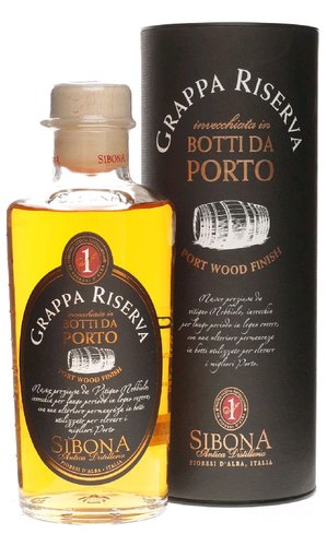 Sibona Grappa Riserva Port cask  0.5l