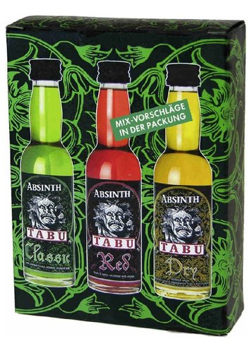 Tabu Absinth kolekce  3x0.04l