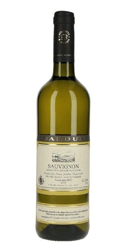 Sauvignon blanc pozdní sběr Baloun  0.75l