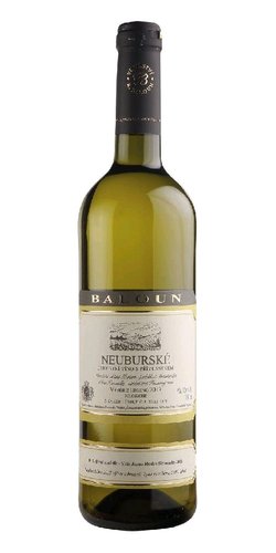 Neubursk vbr z hrozn Baloun  0.75l