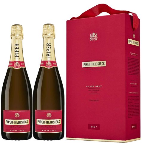 Piper Heidsieck Cuve Twins set  2x0.75l