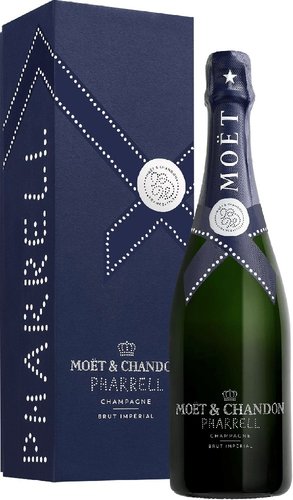 Moet &amp; Chandon Pharrell Williams modr box  0.75l