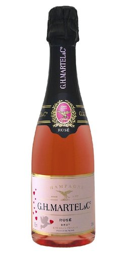 GH Martel ros brut Saint Valentin  0.375l