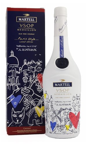 Martell Paris style Vsop Medaillon  1l
