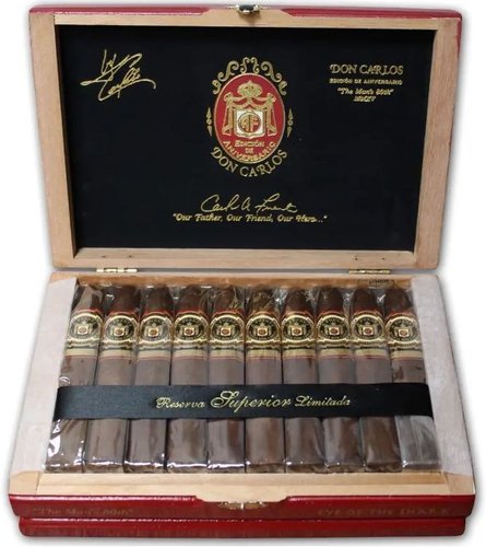 Arturo Fuente Don Carlos the Mans 80th eye of the Shark  1ks