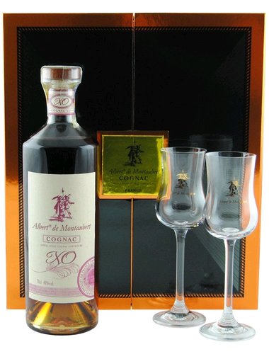 Albert de Montaubert  XO 12y se skleničkama  0.7l