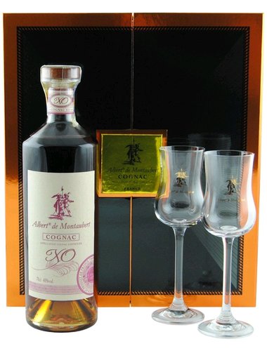 Albert de Montaubert  XO 12y se sklenikama  0.7l