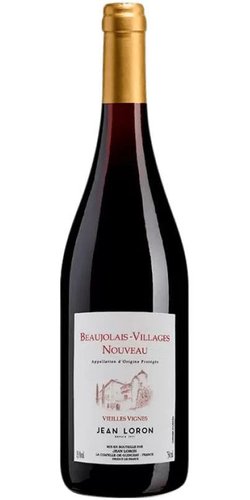 Beaujolais Villages Vieilles Vignes NON Filtered Jean Loron 0.75l