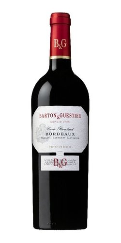 Bordeaux rouge Baron Barton &amp; Guestier  0.75l