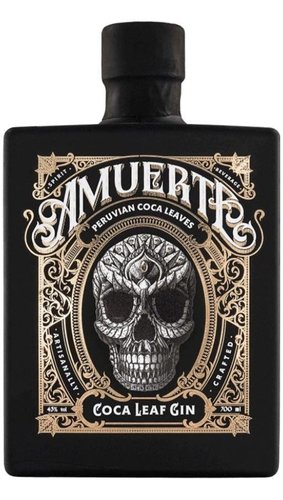 Amuerte Black Coca Leaf gin  0.7l