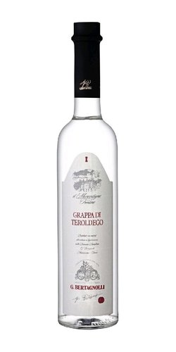 Grappa Trentina di Teroldego Monovitigno Bertagnolli mini  0.05l