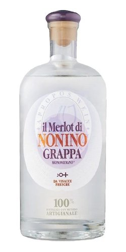 Nonino grappa di Merlot  0.7l