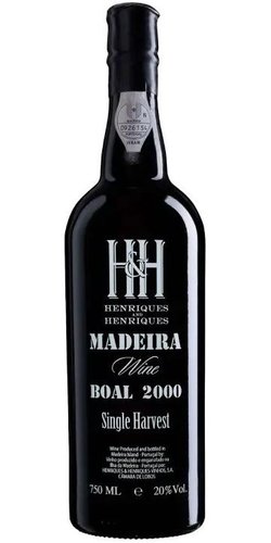 H&amp;H Henriques &amp; Henriques Single harvest 2000 Boal Madeira  0.75l
