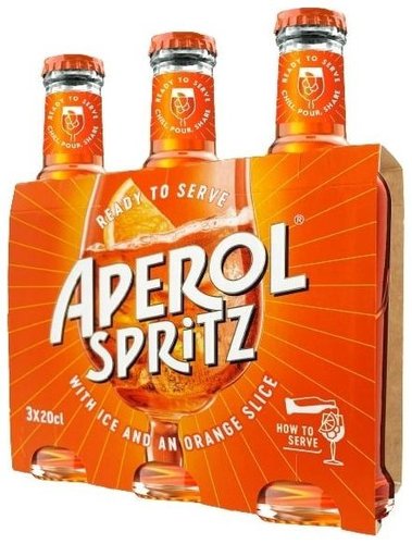 Aperol Bitter Spritz  3x 0.2l