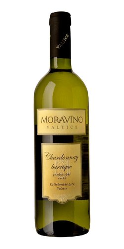 Chardonnay Barrique pozdn sbr Moravno  0.75l