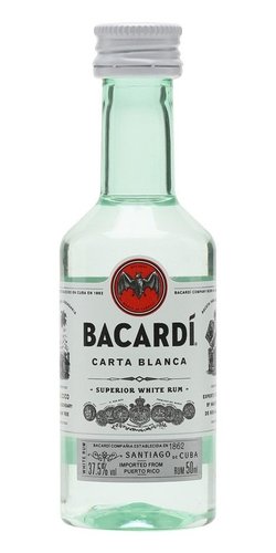 Bacardi Carta Blanca miniaturka  0.05l