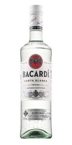Bacardi Carta blanca  0.5l