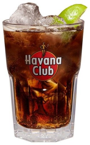 Sklenika Mojito a Cuba Libre Rum Havana Club  1ks