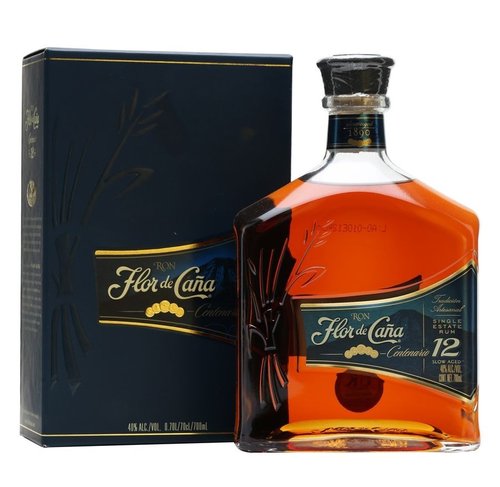 Flor de Cana 12 v krabice  40%0.70l