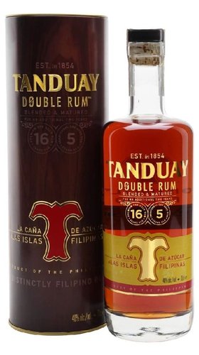 Tanduay Double rum 16 &amp; 5  0.7l