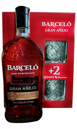 Barcelo Grand Anejo se sklenikama  0.7l