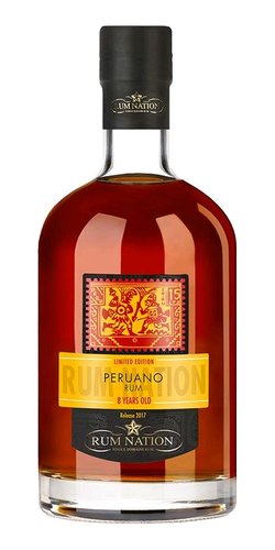 Rum Nation Peruano 8y  0.7l