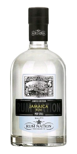 Rum Nation Jamaica White Pot Still OverProof  57%0.70l
