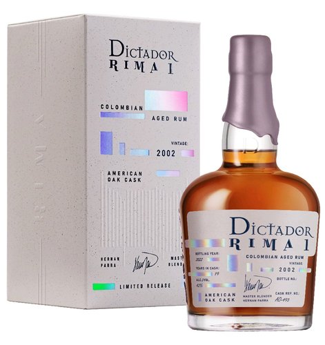 Dictador 2002 Rima American Oak 0.70 l