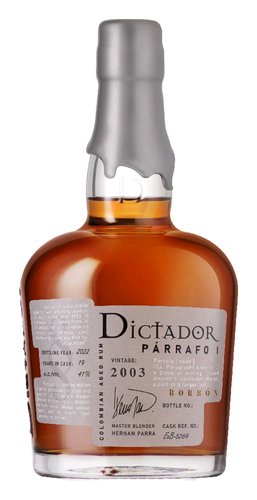 Dictador 2003 Parrafo Borbón 0.70 l