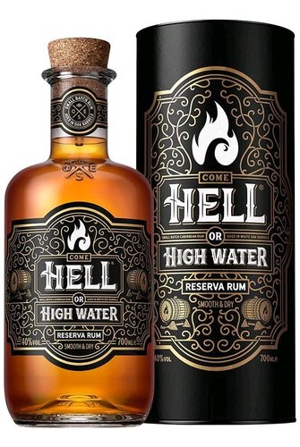 Rum Hell Or High Water Reserve v tubě  40%0.70l
