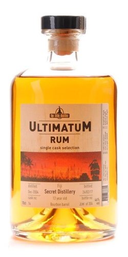 Ultimatum 2004 Secret distillery Fiji 12y  0.7l