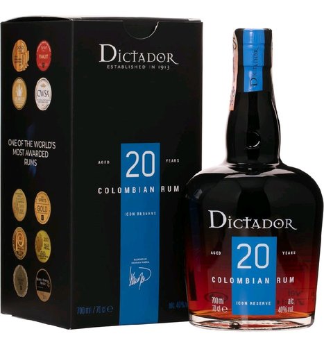 Dictador 20y v krabice  0.7l