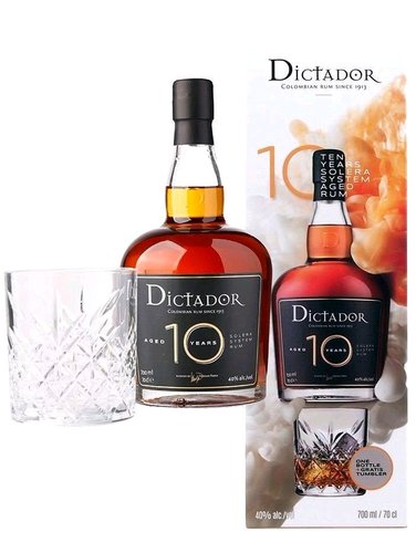 Dictador 10y se sklenikou  0.7l