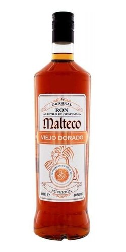 LITR Rum Malteco Viejo Dorado      40%1.00l