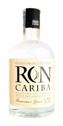 Rum Cariba white            37.5%0.70l