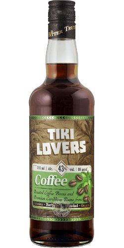 Tiki Lovers 86 Proof Coffee  0.7l