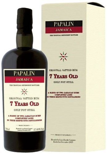 Velier Papalin 7y Navy Proof Jamaica  0.7l