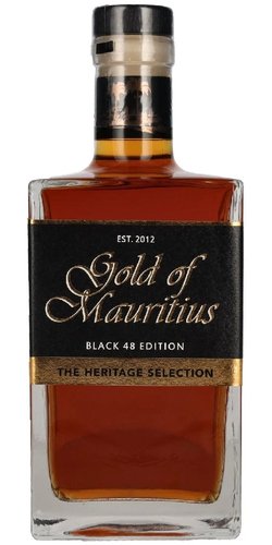 Gold of Mauritius Heritage Selection - Black  0.7l