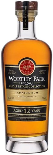 Worthy Park 12y Pure Pott Stil  0.7l