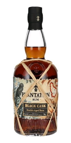 Plantation Black cask Barbados &amp; Guatemala  0.7l