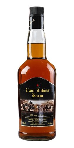Rum Amrut Two Indies kulatá lahev OLD  42.8%0.70l