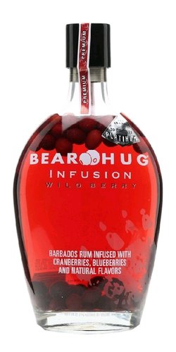 Rum Bear Hug Wild Berry  21%1.00l