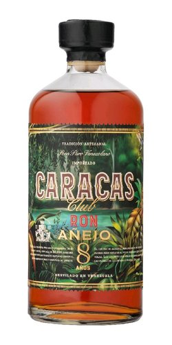 Rum Caracas Club 8y  40%0.70l