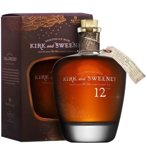 Rum Kirk &amp; Sweeney 12 v krabice  40%0.70l