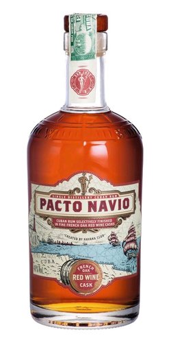 Havana Club Pacto Navio French oak Red wine cask  0.7l