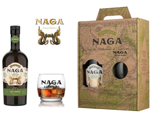 Naga Java Reserve drkov kazeta se sklenikou 0.7l