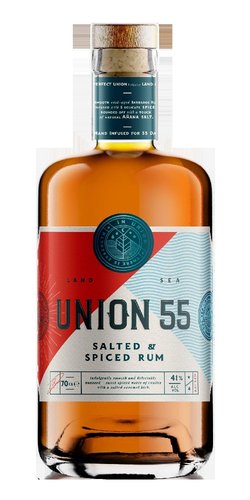 Rum Union 55 spiced  41%0.70l